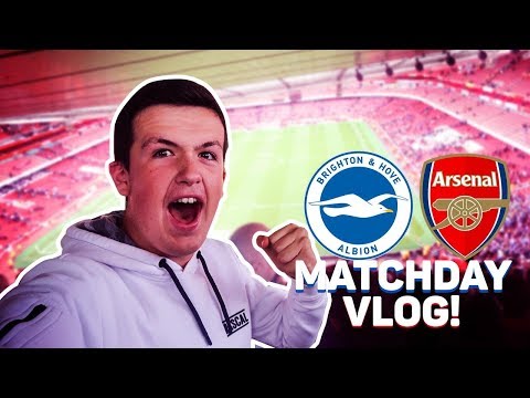 "We Didn't Get Embarrassed' Arsenal Vs Brighton | Match Day Vlog