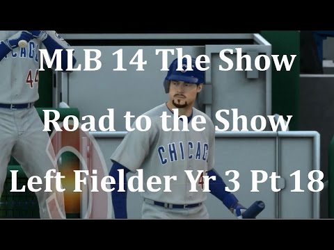 MLB 14 The Show (PS4) Road to the Show Left Fielder Yr 3 - Pt 18