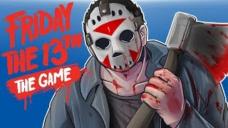 Friday The 13th Beta - JASON IS HERE!!!!! (My own tombstone in-game!)