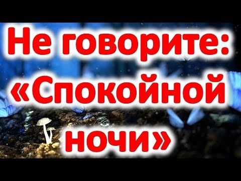 Не вздумайте говорить и НЕ желайте Спокойной ночи @Эзотерика для Тебя: Гороскопы. Ритуалы. Советы.