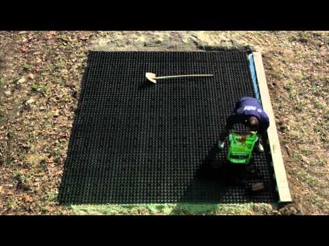 Posa grigliato erboso carrabile guttagarden GUTTA ITALIA.mov