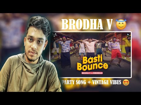 Basti Bounce - @BrodhaV  ft. @Jordindian  || REACTION || REACT WITH SOUVIK