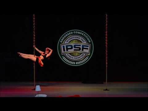 Mistrzostwa Polski Artistic Pole 2018 - VII miejsce kat. Pół-pro Seniorki - Paulina Bujała