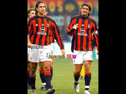 greatest walls 😬 #acmilan #dida #nesta #maldini #football #shorts #edit