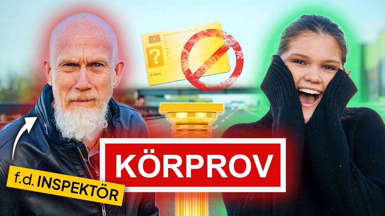 Underkänd Uppkörning - Körprov Med Ella & f.d. Inspektör
