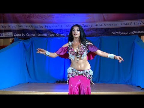 Alex DeLora Belly Dancer Drum Solo - 6th Cairo by Cyprus Festival 2018
