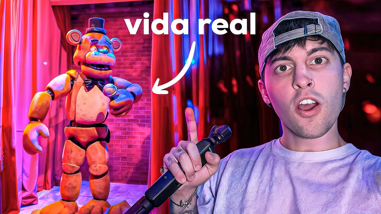Fui a una atracción de FNAF en la VIDA REAL !!