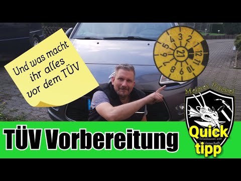 TÜV Vorbereitung und ihr so