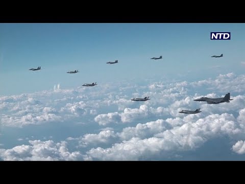 Démonstration de force des Etats Unis face à la Corée du Nord