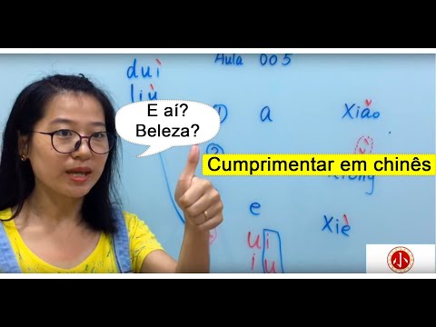 Aula 005 do curso de mandarim online grátis