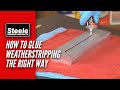 How to glue auto weatherstrip the right way 
