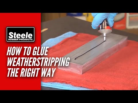 How To Glue Weatherstripping the Right Way