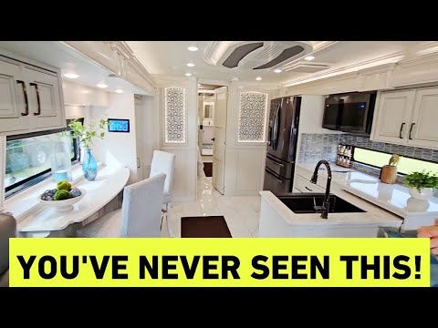 UNREAL Ultra-Luxury Coach! American Coach RV!