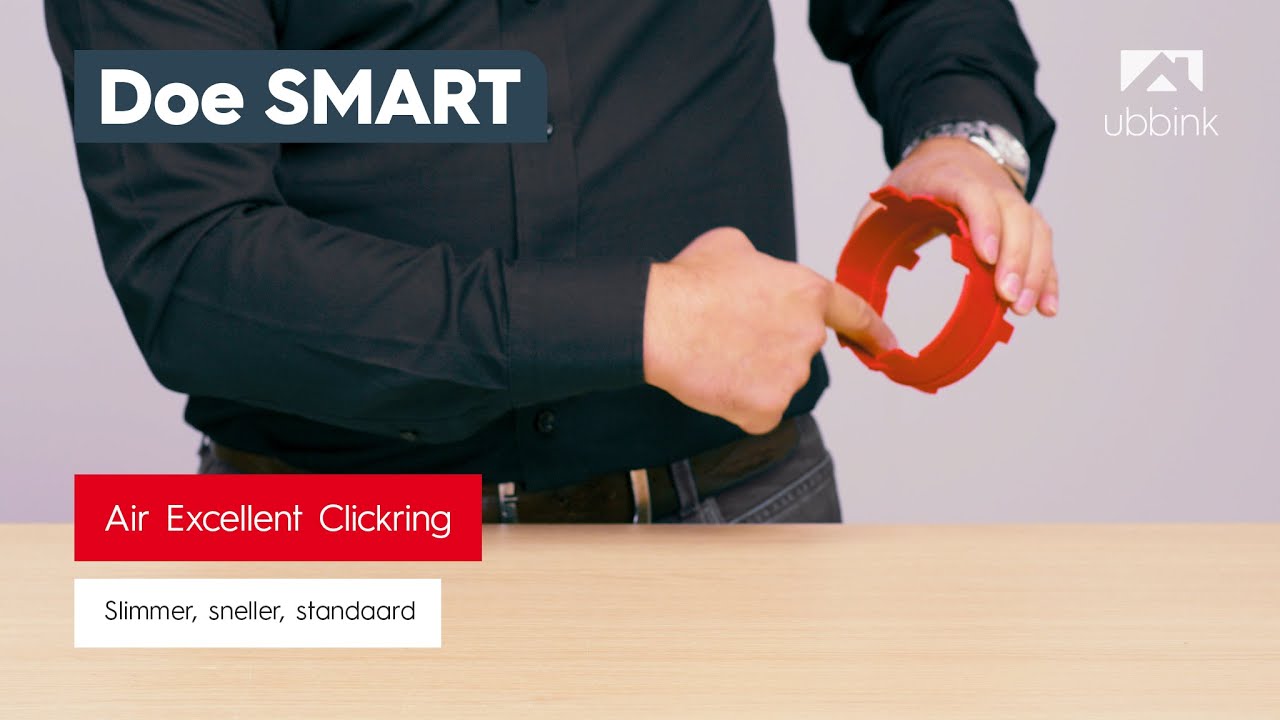 Air Excellent Click-Seal ring - slimmer, sneller, standaard