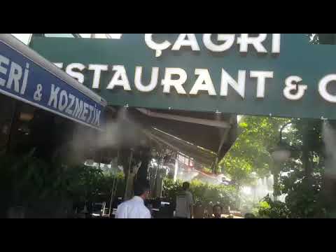 Cafe Açık Alan Serinletme Sistemi — Uygulama 2