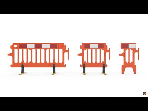 Avalon Barrier: Chapter 8 Pedestrian Barrier From Oxford Plastics