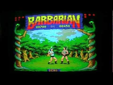 Let's Compare: Barbarian (Palace) - C64 vs. CPC vs. Atari ST vs. Amiga