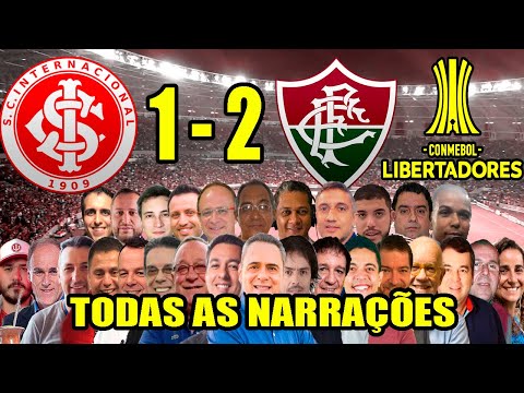 Todas as narrações - Internacional 1 x 2 Fluminense | Libertadores 2023