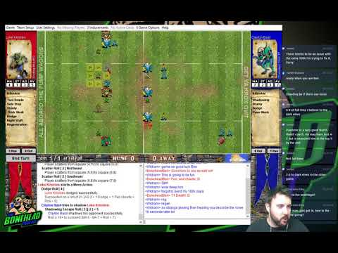 Lockdown Bowl Round 1 - Skinks vs Snotlings