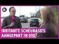Rotterdam grijpt in; Parkkade afgesloten voor bontkraagjes
