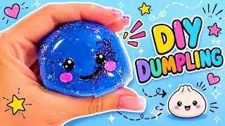 DIY Glitter Water Dumpling  Easy Step-by-Step Craft