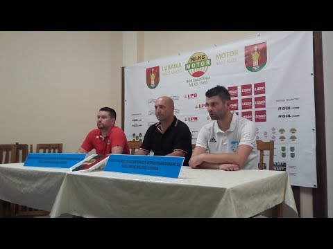 Konferencja prasowa po meczu Motor Lubawa - Jeziorak Iława 2:1 (0:1) - 5 kol. IV ligi, 1.09.2018