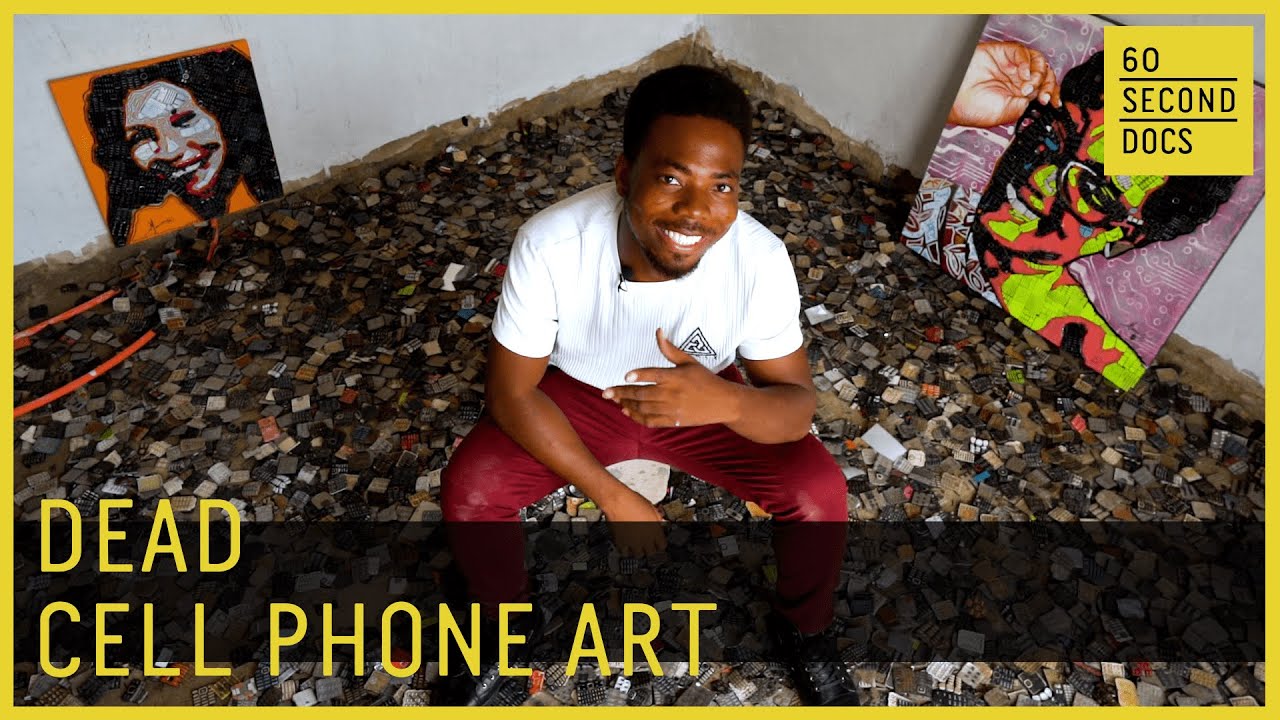 Dead Cell Phone Art