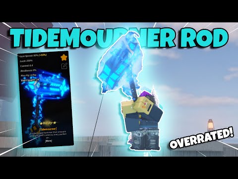 Obtaining The TIDEMOURNER ROD In Fisch! (Overrated?!?)