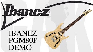Video thumbnail for Ibanez PGM80P-NT Ibanez PGM80P-NT Demo Review by GAK