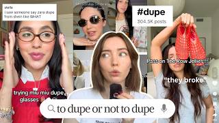 what does dupe culture say about us? | the ethics of democratising fashion