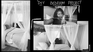 DIY BED HANGING CANOPY