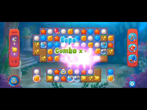 Fishdom Hard Level 9522 (with ingame boosters) @choraelmin