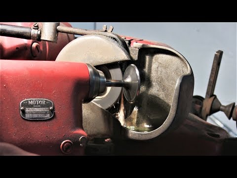 Mopar 440 Engine Build Part 8 - Grinding Valve Face (Resurface)