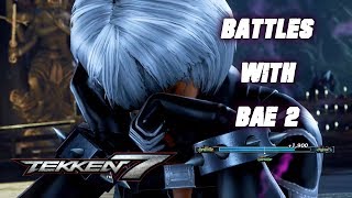 Battles with Bae! 2 NEW!! Tekken 7 JOSIE Gameplay (60FPS) Season Pass 2