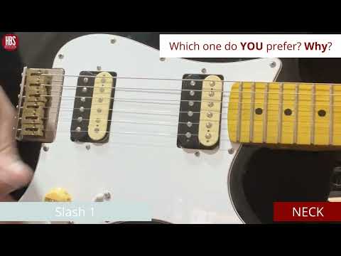 Seymour Duncan Slash 2.0 vs Slash 1 - LIGHT GAIN