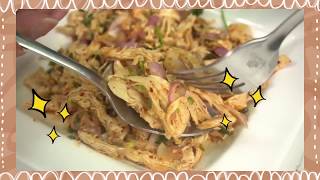 SistaCafe Channel : วิธีทำลาบอกไก่ฉีก