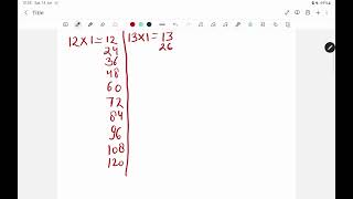 1 st time table test