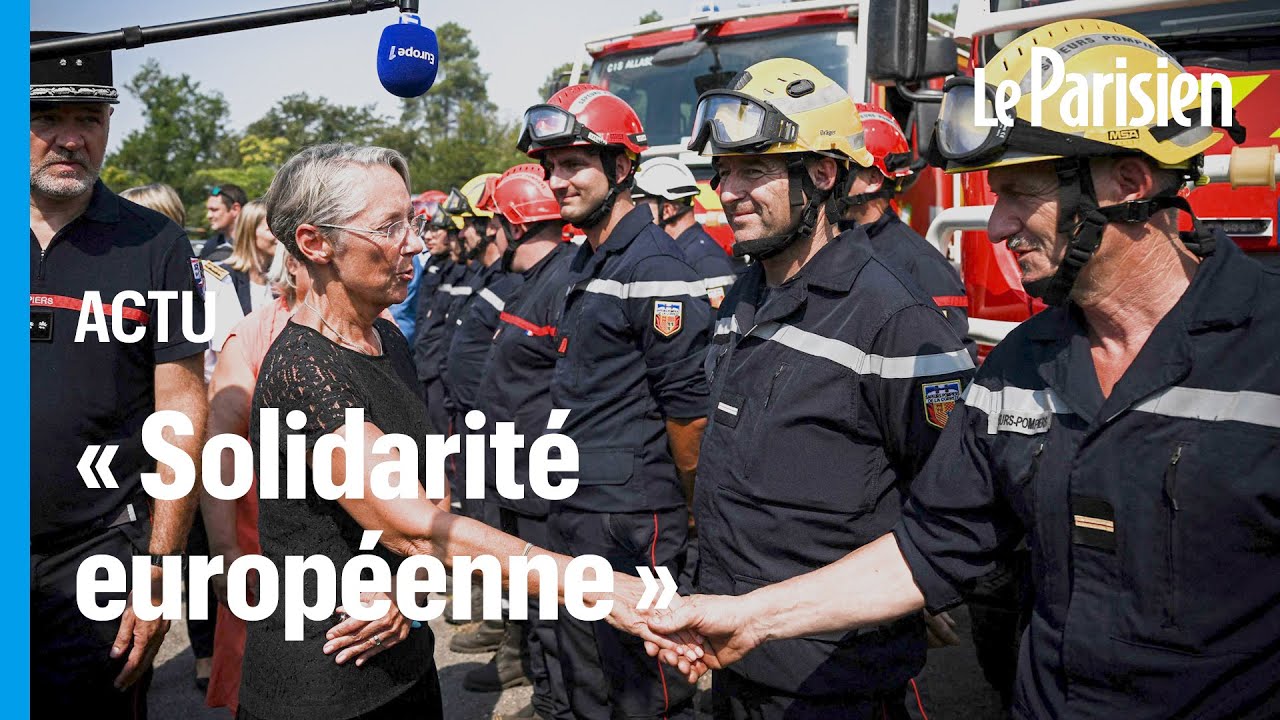 Six pays européens en renfort contre les feux qui se multiplient en France