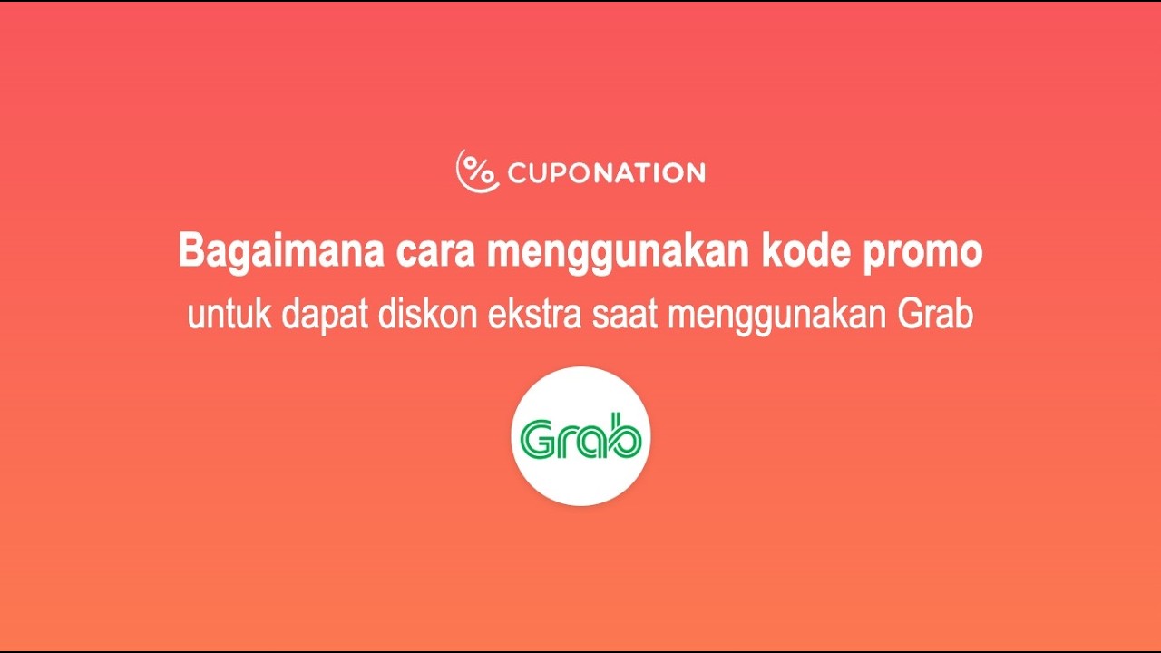 Langkah-langkah mengaktifkan kode promo Grab