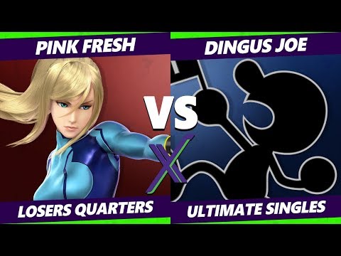 Smash Ultimate Tournament - Pink Fresh (ZSS) Vs. Dingus Joe (Game & Watch) S@X 329 SSBU L. Quarters