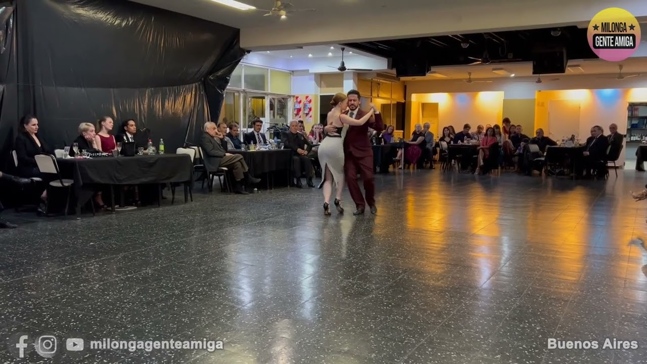Alejandro Beron y Kelly Lettieri - Milonga Gente Amiga - 01/OCT/2023 (1/3)