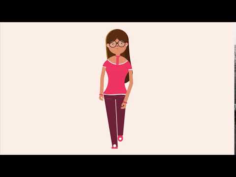 Front Walk Cycle Animation with After Effects