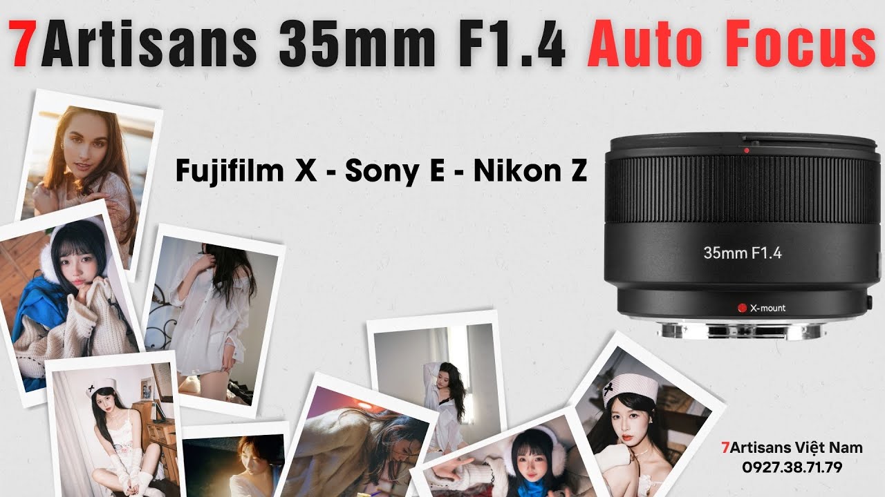 Video 7Artisans AF 35mm F1.4 bản MỚI - Lens đa dụng