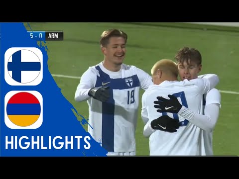 Finland vs Armenia | Highlights | U21 Euro Qualification 21.11.2023