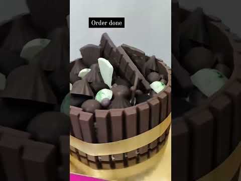 kitkat chocolate cake#trendingsobg#viral #shorts#fullofchocolate