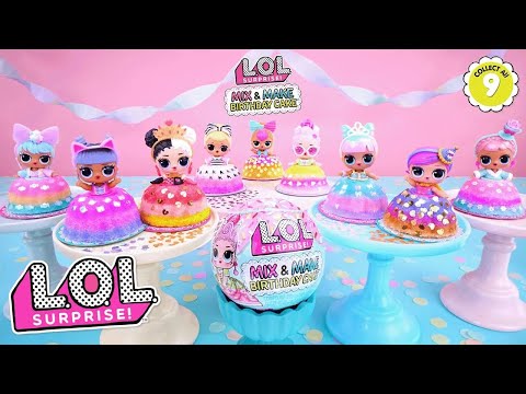 Mix & Make Birthday Cake Tots | L.O.L. Surprise!