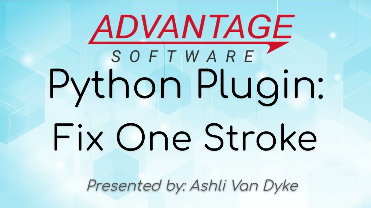 Python Plugin: Fix One Stroke