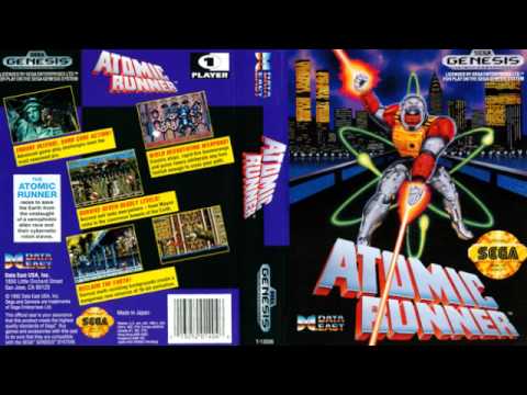 atomic runner chelnov チェルノブ 戦う人間発電所 1992 MD - stage 1 [normal SEGA] VGM