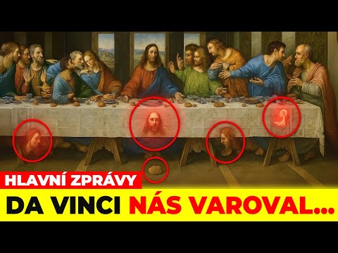 Umělá Inteligence Právě ROZLUŠTILA SKRYTÝ KÓD v Da Vinciho Poslední Večeři