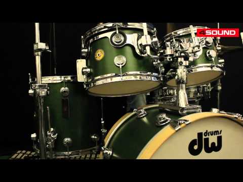 4sound Gear Guide - DW Jazz Series 20/10/12/14, Satin Oil Emerald